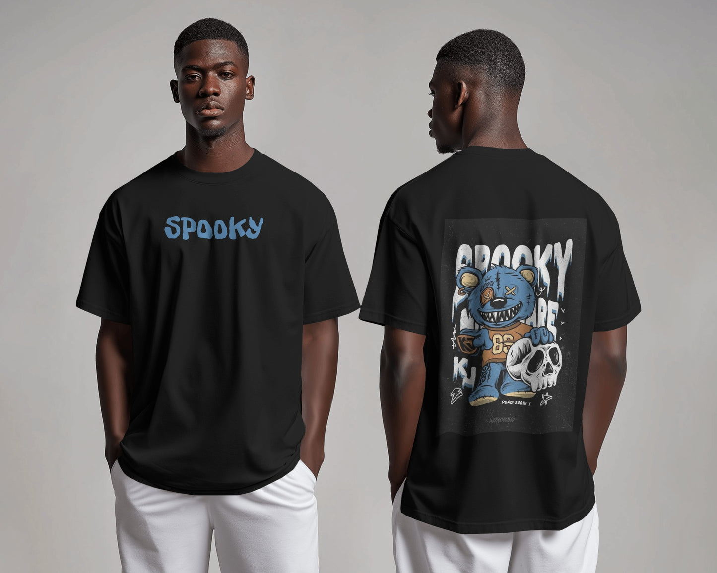 Spooky Oversized T-Shirt – The Bozo Store