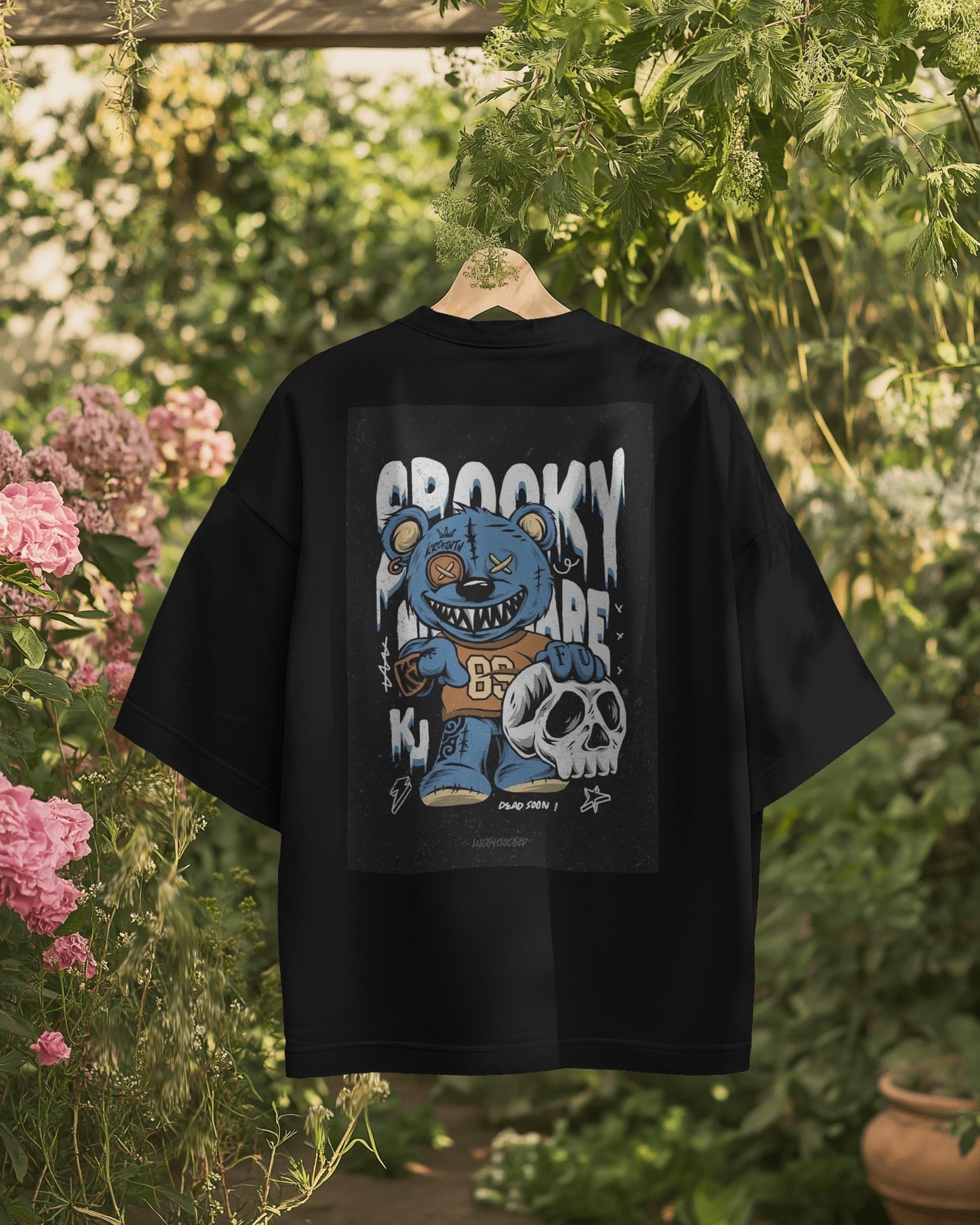 Spooky Oversized T-Shirt – The Bozo Store