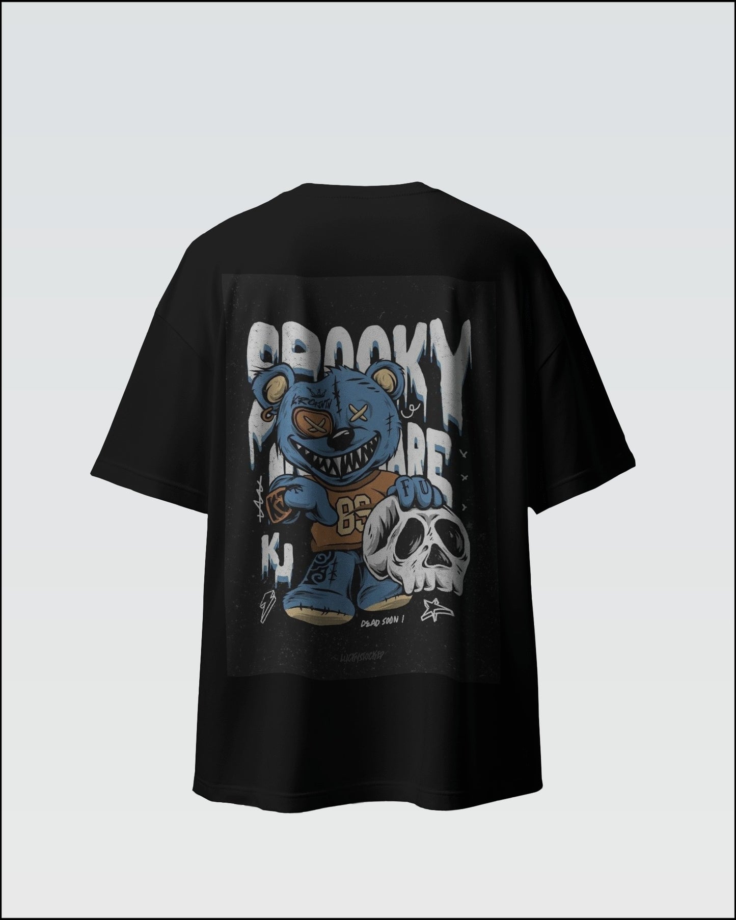 Spooky Oversized T-Shirt – The Bozo Store